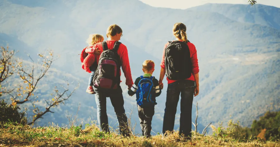 Hiking with the kids